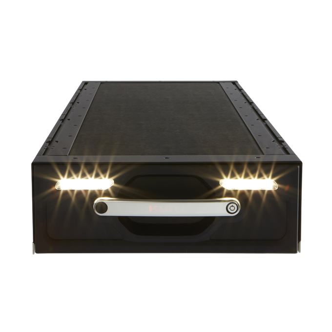 KUFU 180mm high by 1400mm long premium drawer detail