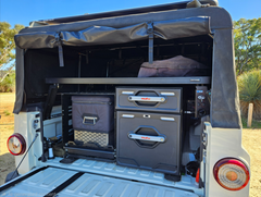 KUFU Drawer System — 11" Single-Drawer Kit — INEOS Grenadier Quartermaster (55" Long)
