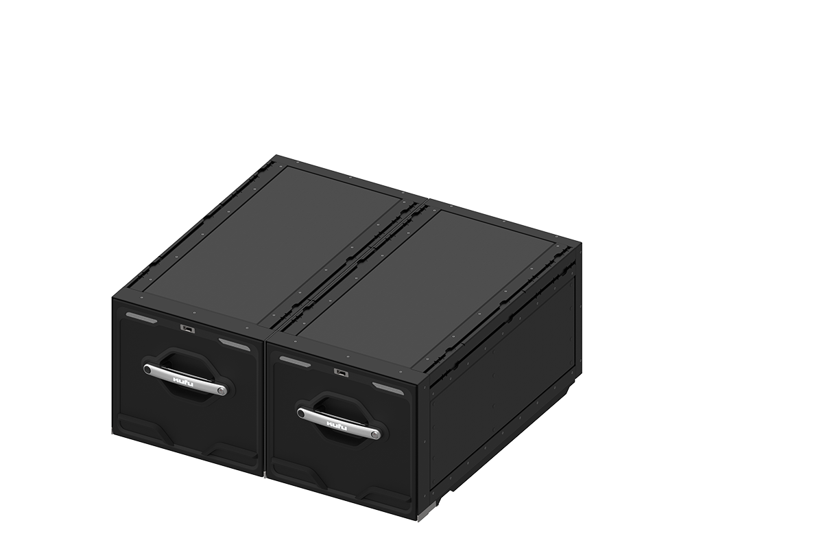 KUFU Drawer System 18" Two Drawer - SUV (Universal)