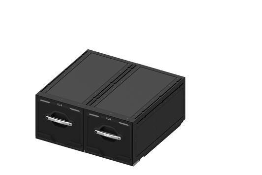 KUFU Drawer System 18" Two Drawer - SUV (Universal)