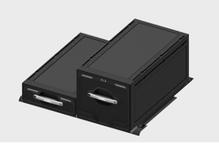 KUFU Drawer System 7" / 18" Two Drawer - SUV (Universal)