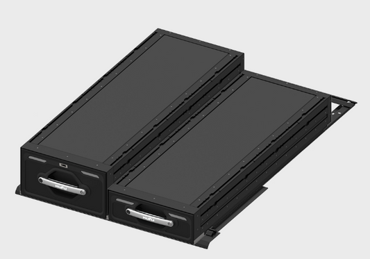 KUFU Drawer System 7" & 11" Two Drawer - Jeep Gladiator